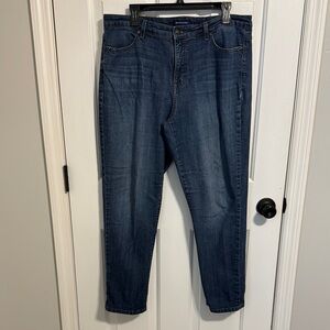 Bandolino Karyn Boyfriend Blue Denim Jeans